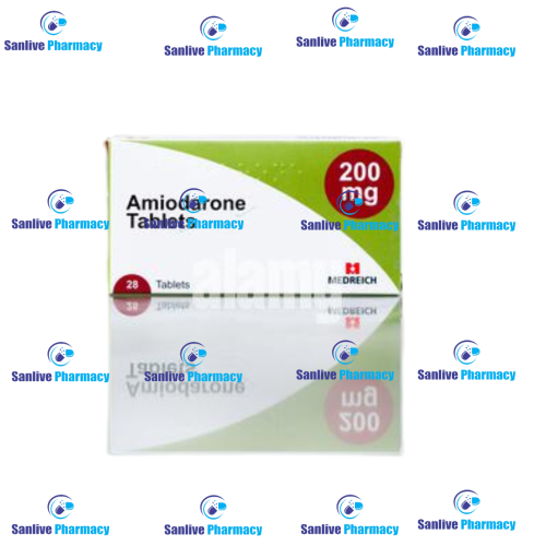 https://livehealthepharma.com/images/products/1731648687AMIODARONE 100mg TABLET (28 TABLET) BY MEDREICH PLC.png